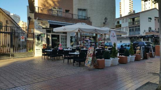 Macchiato Caffe Concept