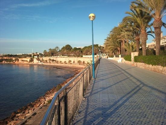 la playa de Punta Prima